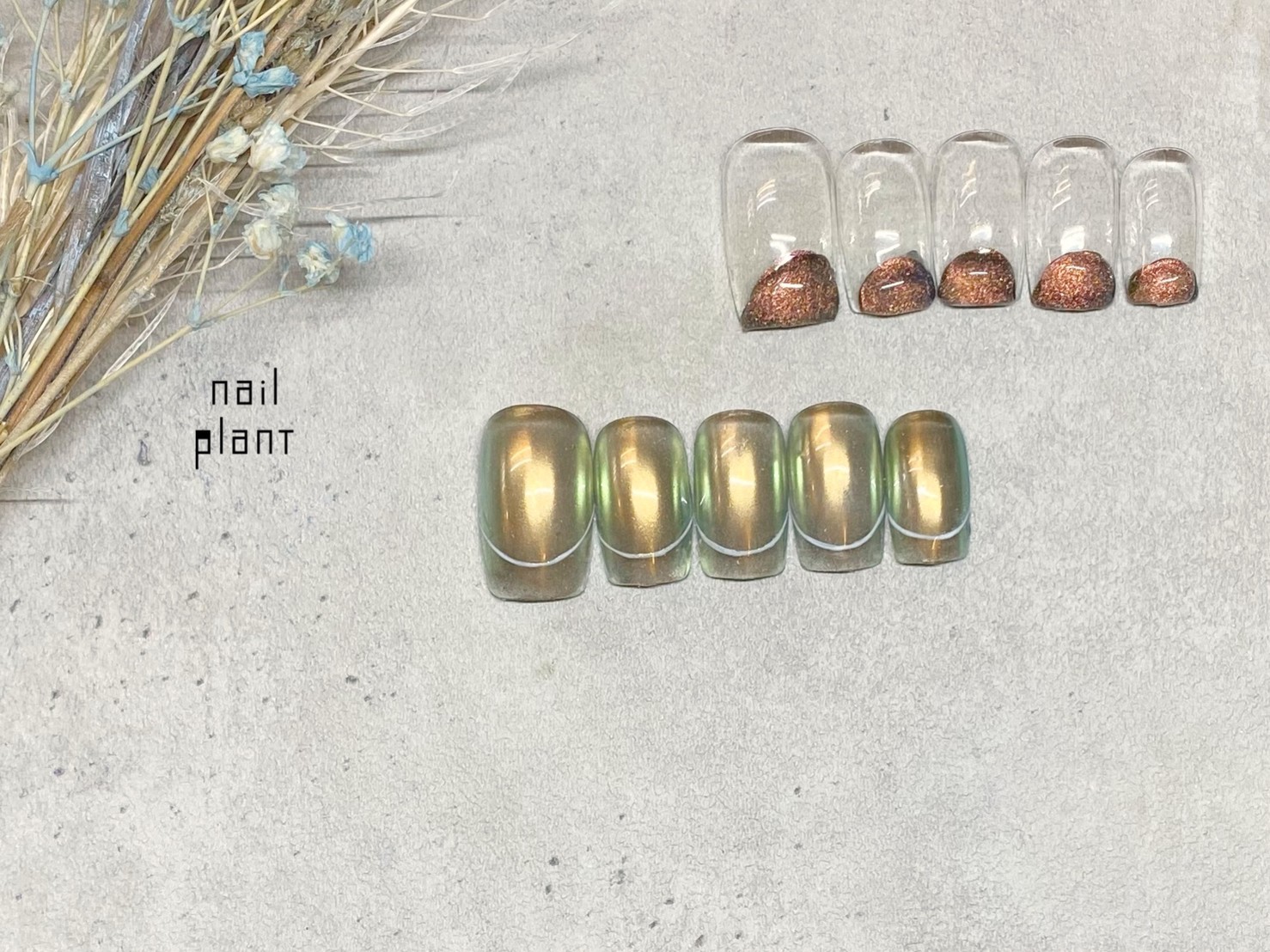 nailplantのネールアートの例